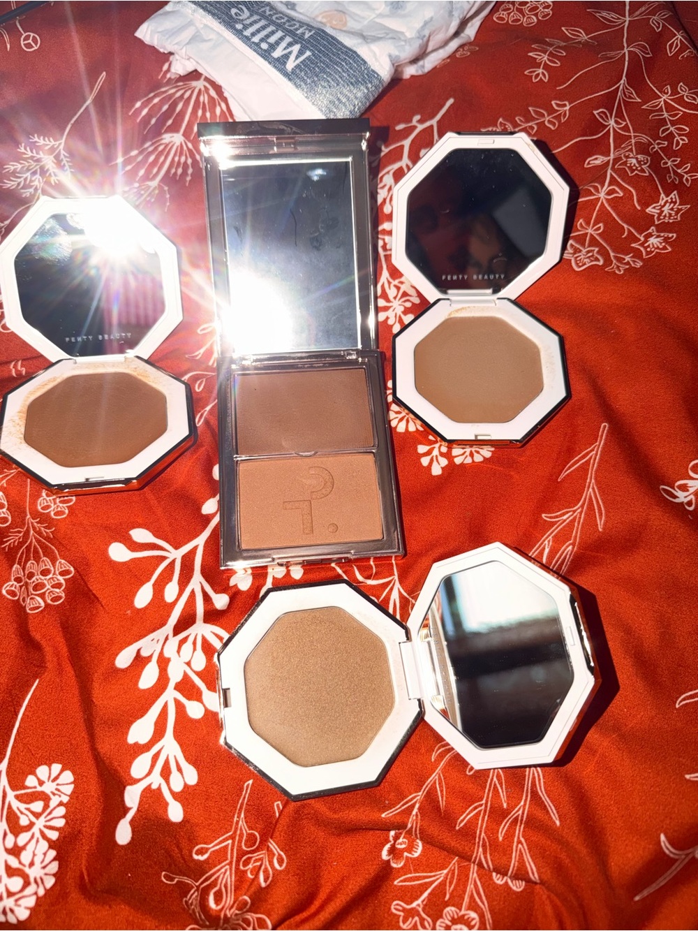 Patrick Ta & Fenty Cream Compacts in Black and White - Picture 3 of 3